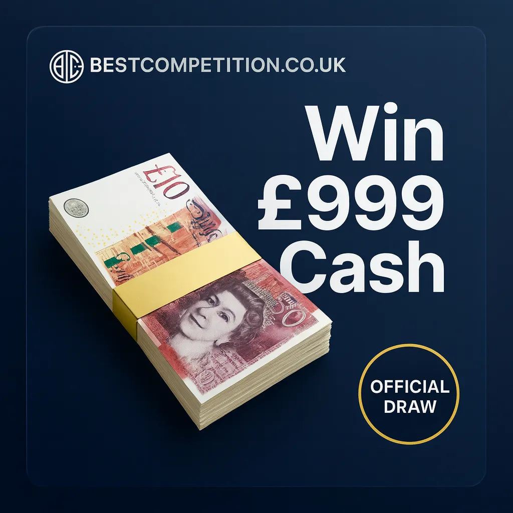 Win £999 Cash – Instant Entry Prize Draw