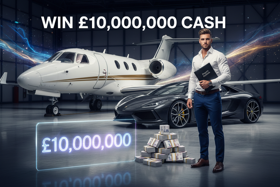 Win £10,000,000 Cash – Intergalactic Cash Draw
