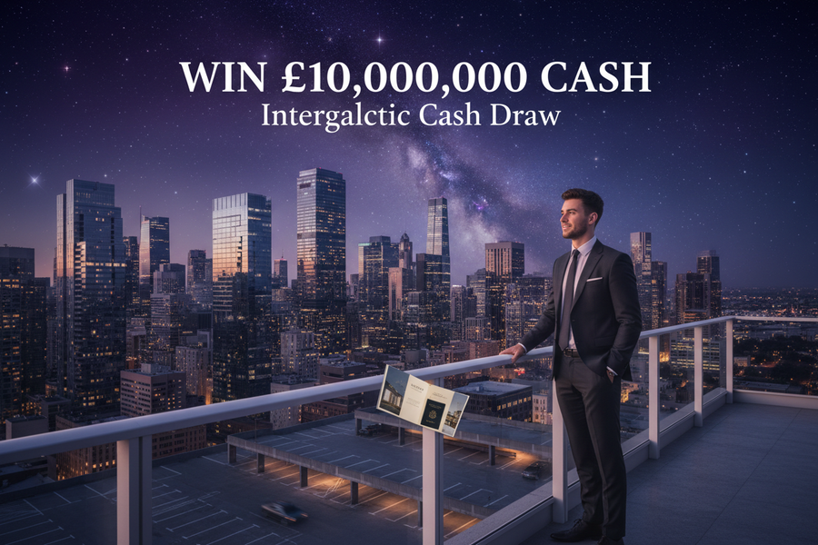 Win £10,000,000 Cash – Intergalactic Cash Draw