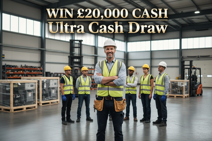 Win £20,000 Cash – Ultra Cash Draw