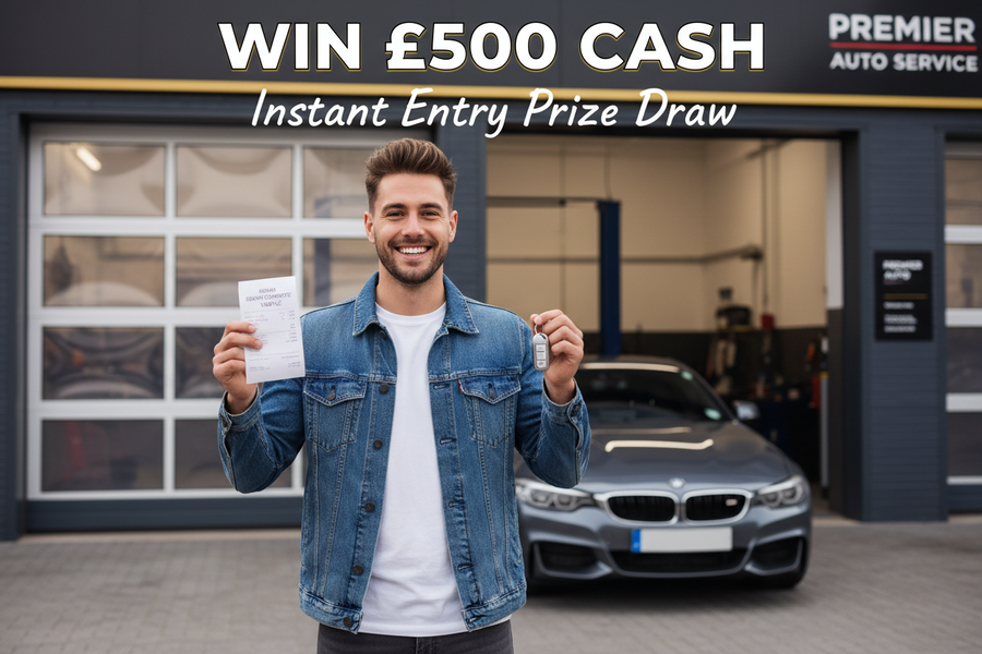 Win £500 Cash – Instant Entry Prize Draw
