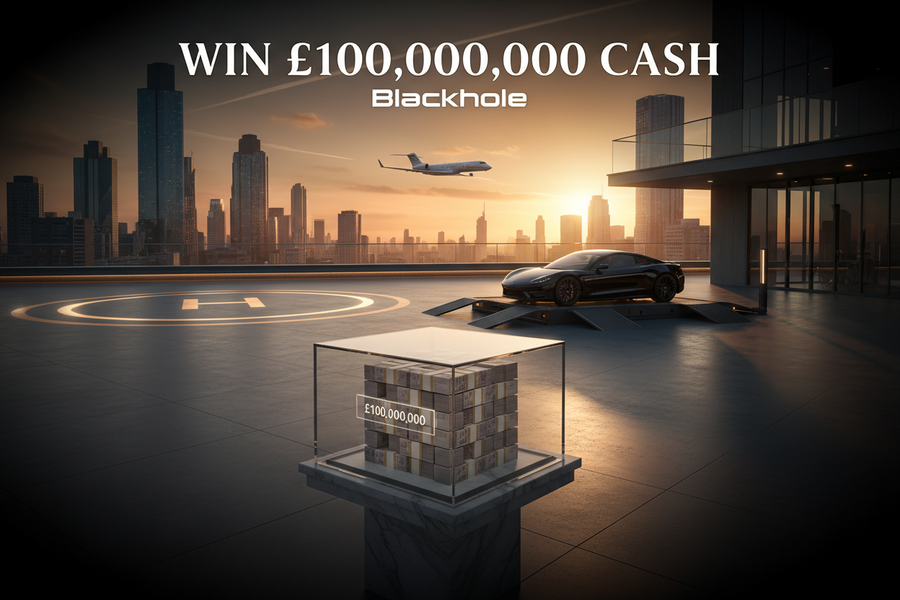 Win £100,000,000 Cash – Blackhole Cash Draw