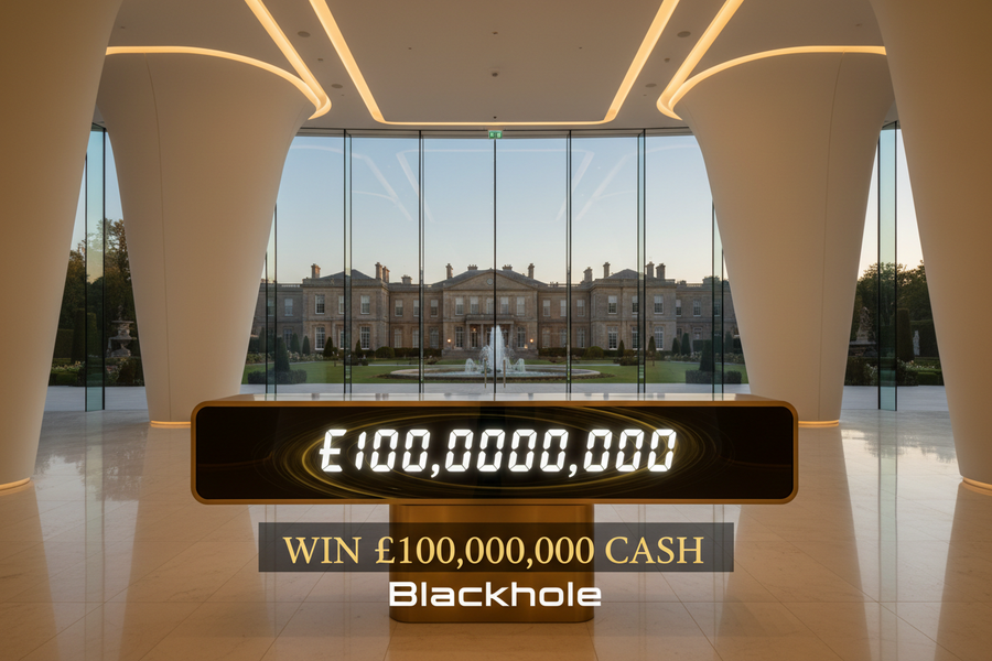 Win £100,000,000 Cash – Blackhole Cash Draw