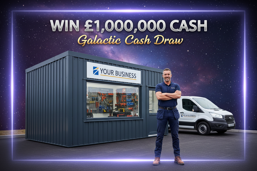 Win £1,000,000 Cash – Galactic Cash Draw