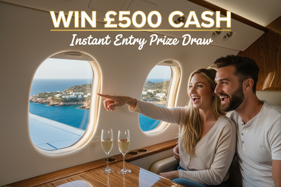 Win £500 Cash – Instant Entry Prize Draw