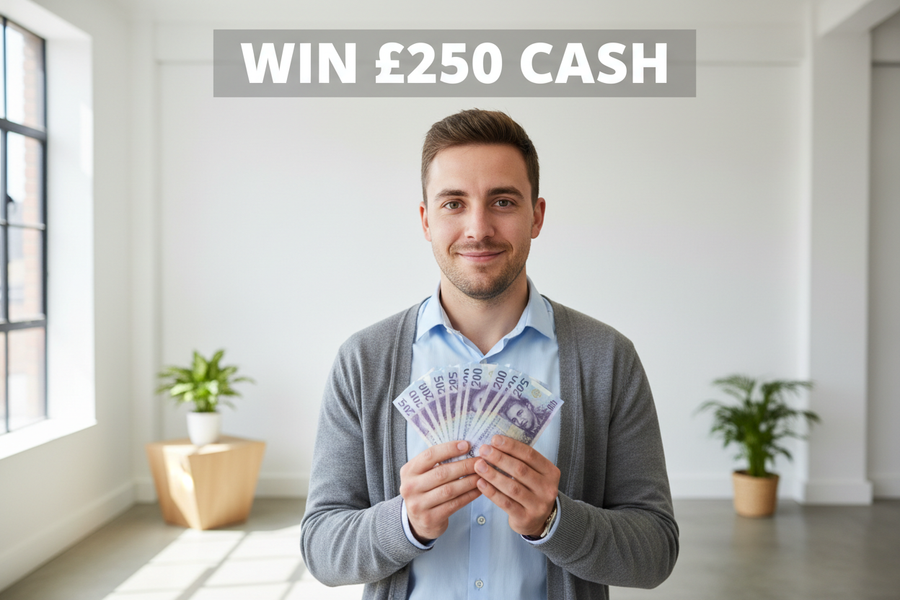 Win £250 Cash – Instant Entry Prize Draw