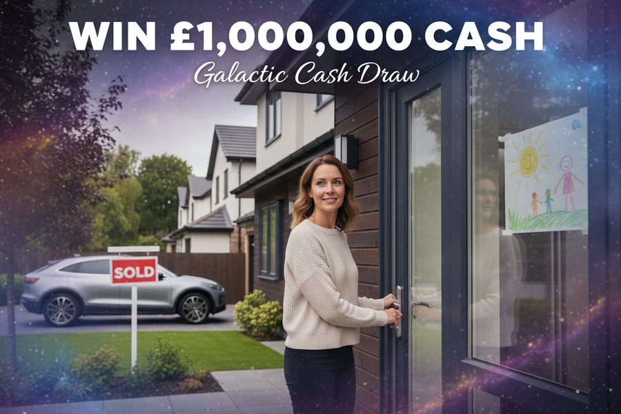 Win £1,000,000 Cash – Galactic Cash Draw