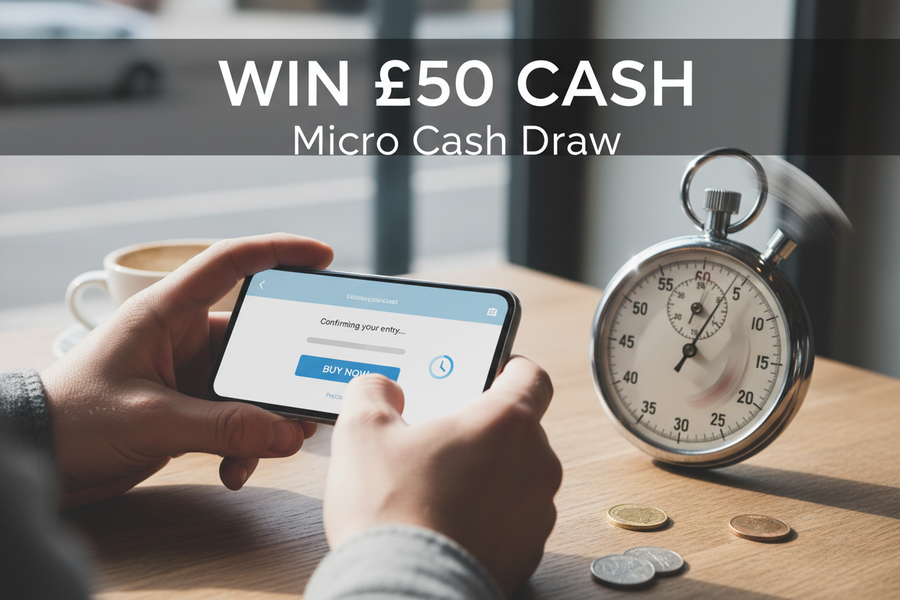Win £50 Cash – Micro Cash Draw