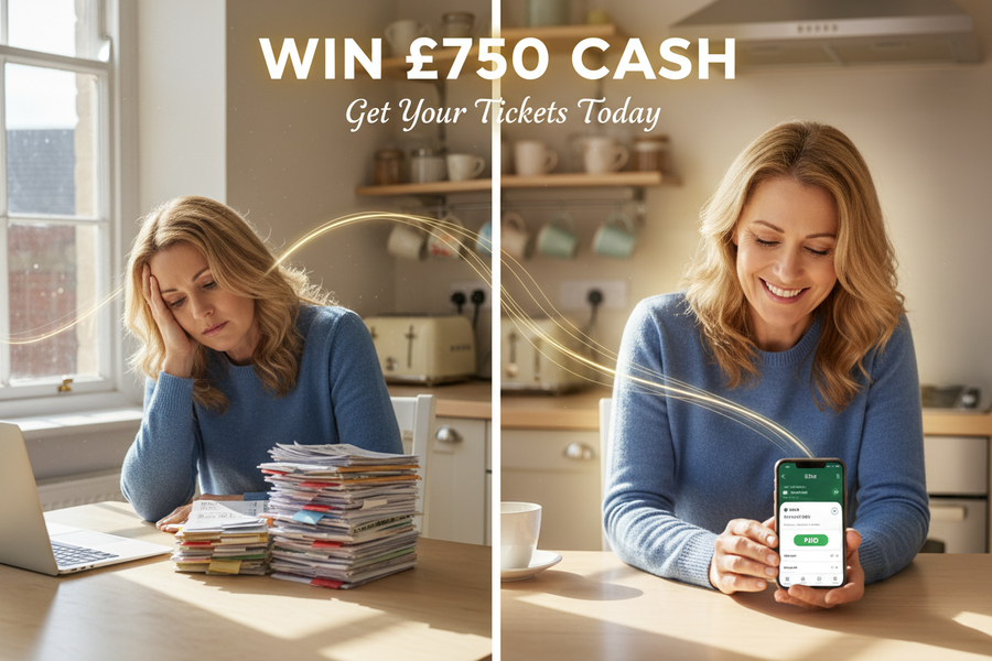 Win £750 Cash – Fast Cash Draw