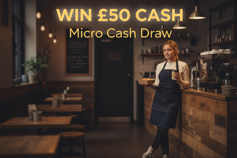 Win £50 Cash – Micro Cash Draw