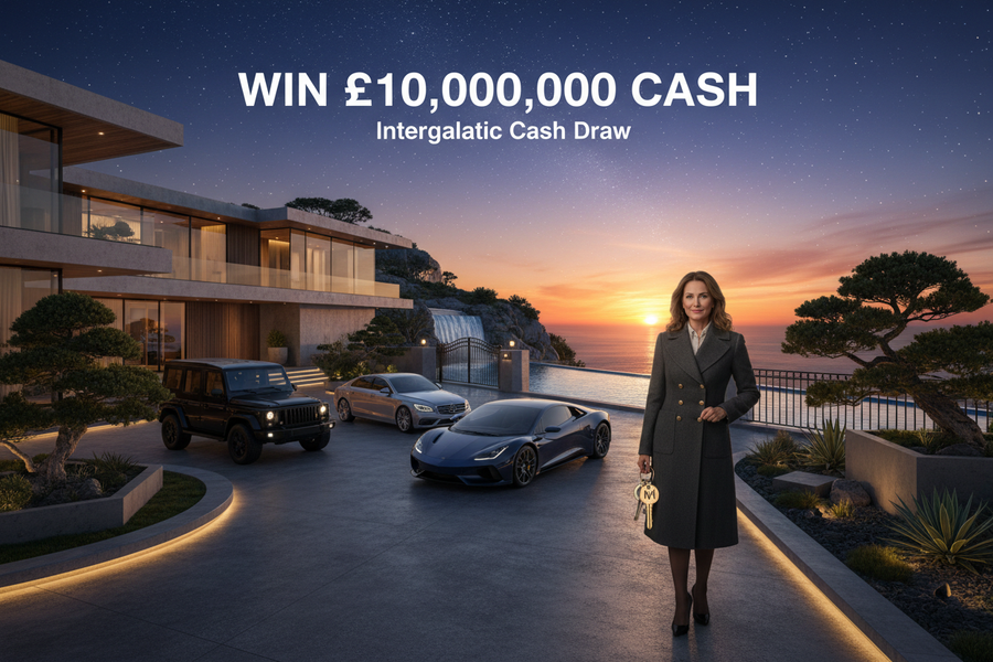 Win £10,000,000 Cash – Intergalactic Cash Draw