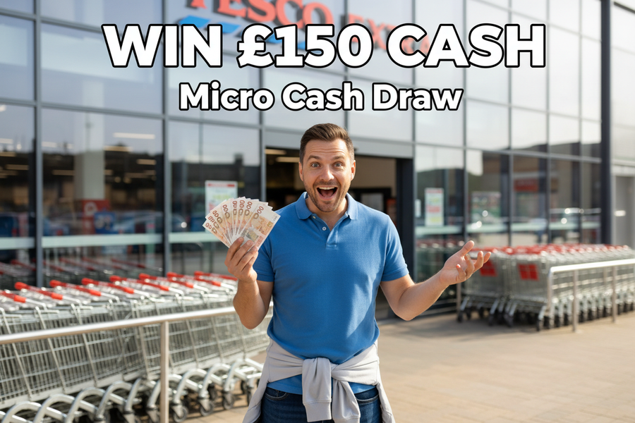 Win £150 Cash – Micro Cash Draw