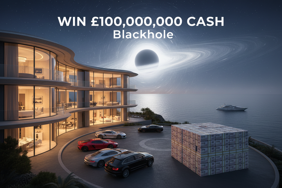 Win £100,000,000 Cash – Blackhole Cash Draw