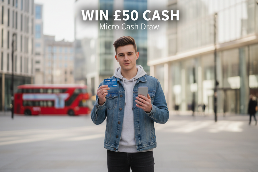 Win £50 Cash – Micro Cash Draw
