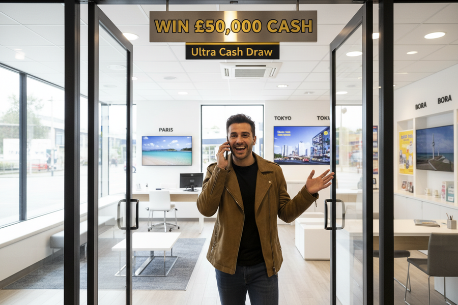 Win £50,000 Cash – Ultra Cash Draw