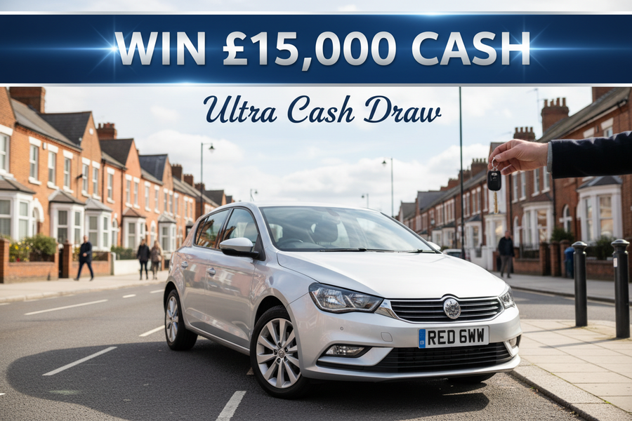 Win £15,000 Cash – Ultra Cash Draw