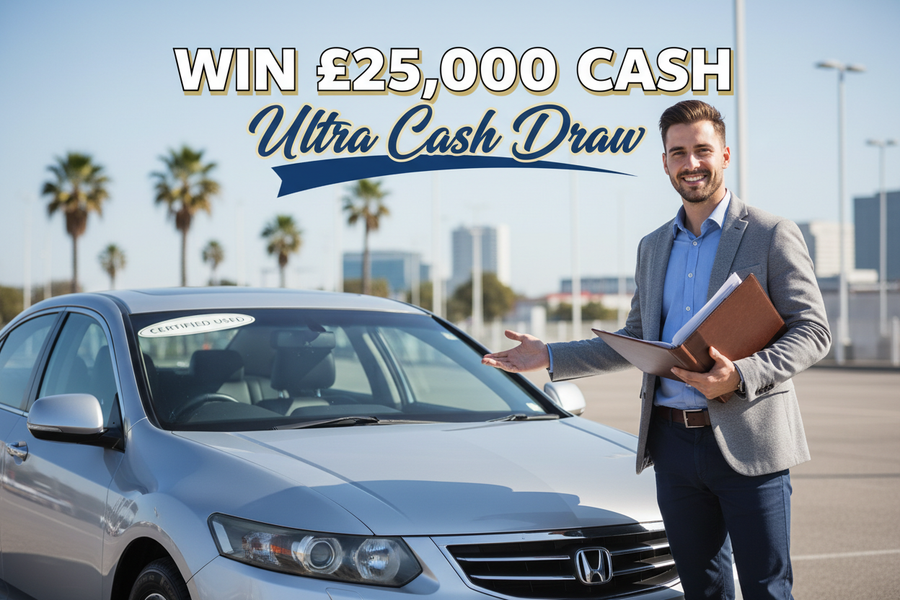 Win £25,000 Cash – Ultra Cash Draw