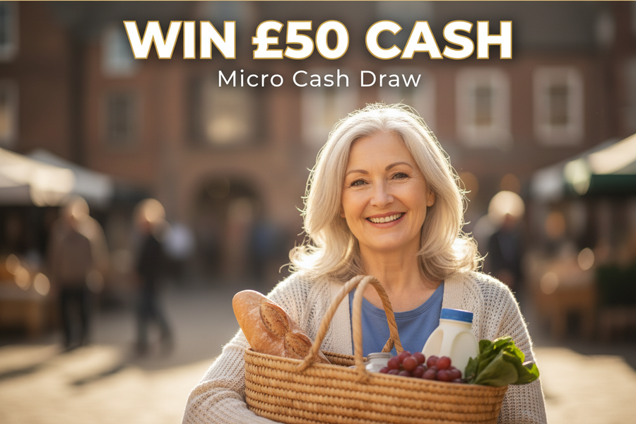 Win £50 Cash – Micro Cash Draw
