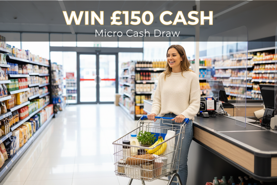 Win £150 Cash – Micro Cash Draw