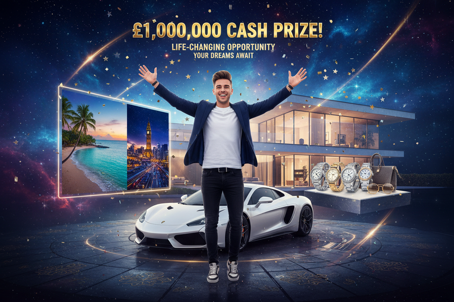 Win £1,000,000 Cash – Galactic Cash Draw